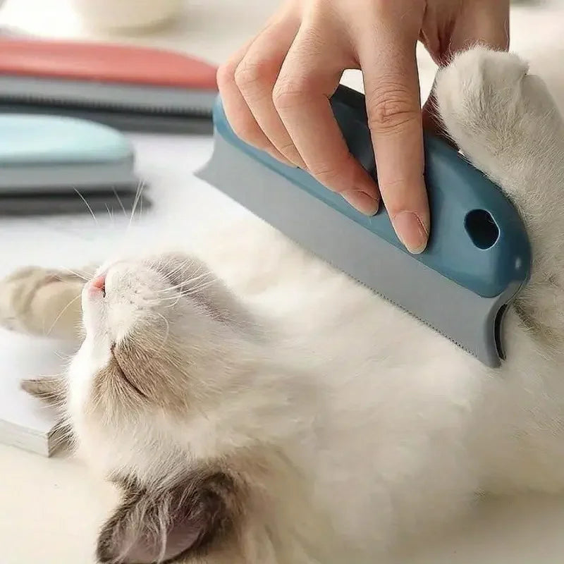 Multi Surface Pet Fur Cleaning Scraper Brush