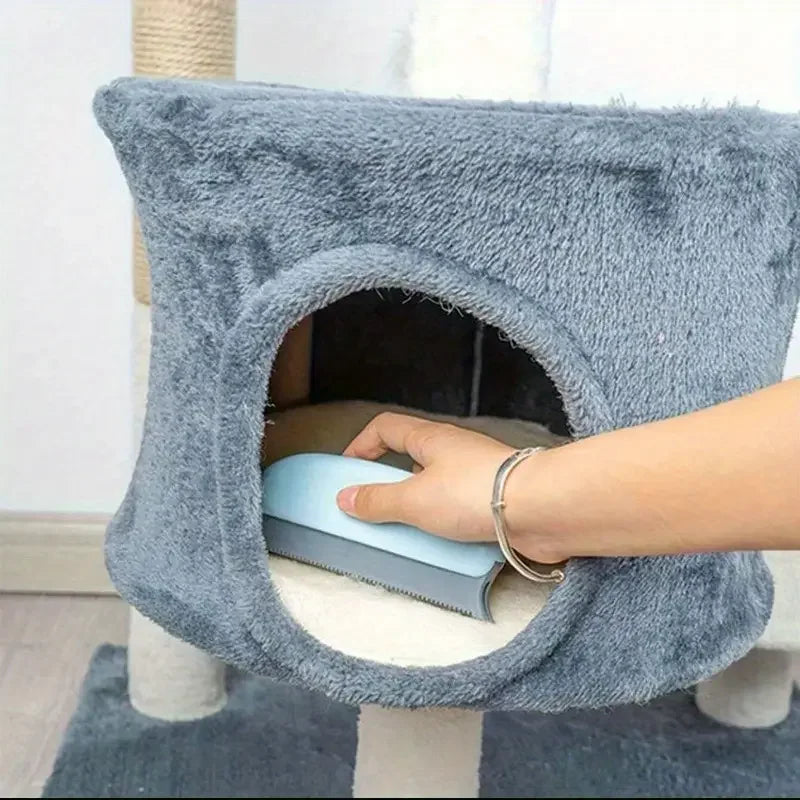 Multi Surface Pet Fur Cleaning Scraper Brush