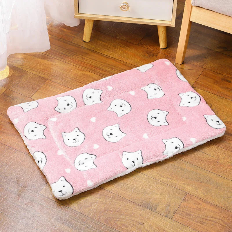 Multi-Use Ultra Soft Warm Pet Sleeping Cushion Mat