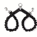 No-Tangle Double Dog Leash Coupler with Reflective Bungee