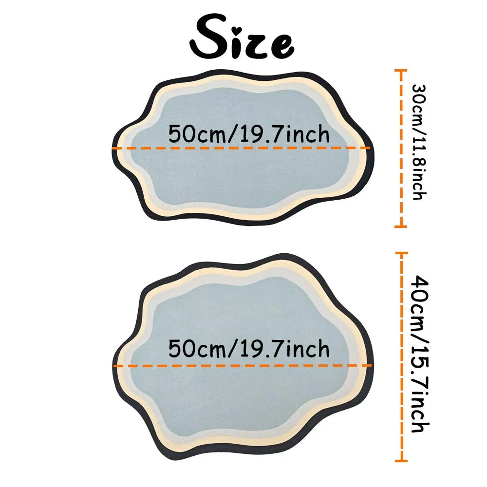 Non-Slip Personalized Pet Feeding Mat