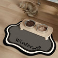 Non-Slip Personalized Pet Feeding Mat