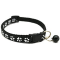 Pawprint Adjustable Pet Collar with Bell