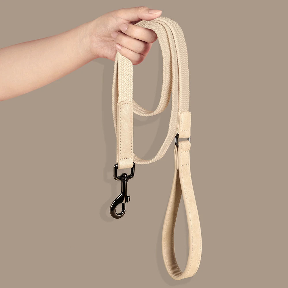 Personalized Durable Nylon Dog Collar & Leash Set