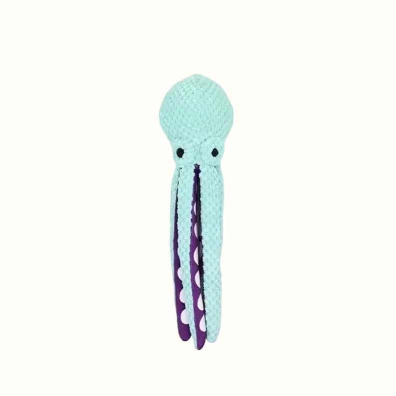 Pet Plush Interactive Octopus Companion Toy