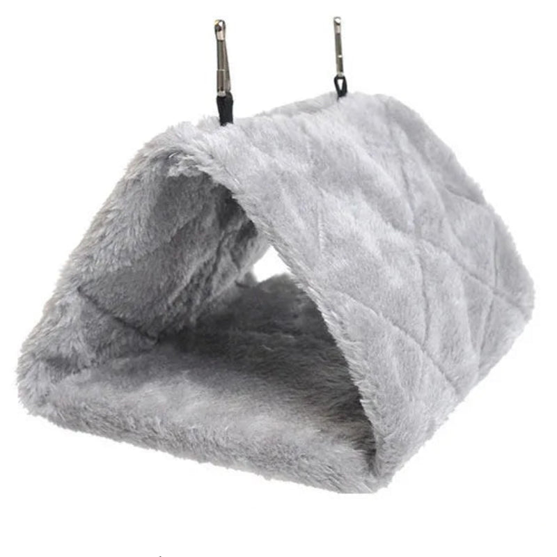 Plush Hanging Bird Tent Cozy Winter Nest