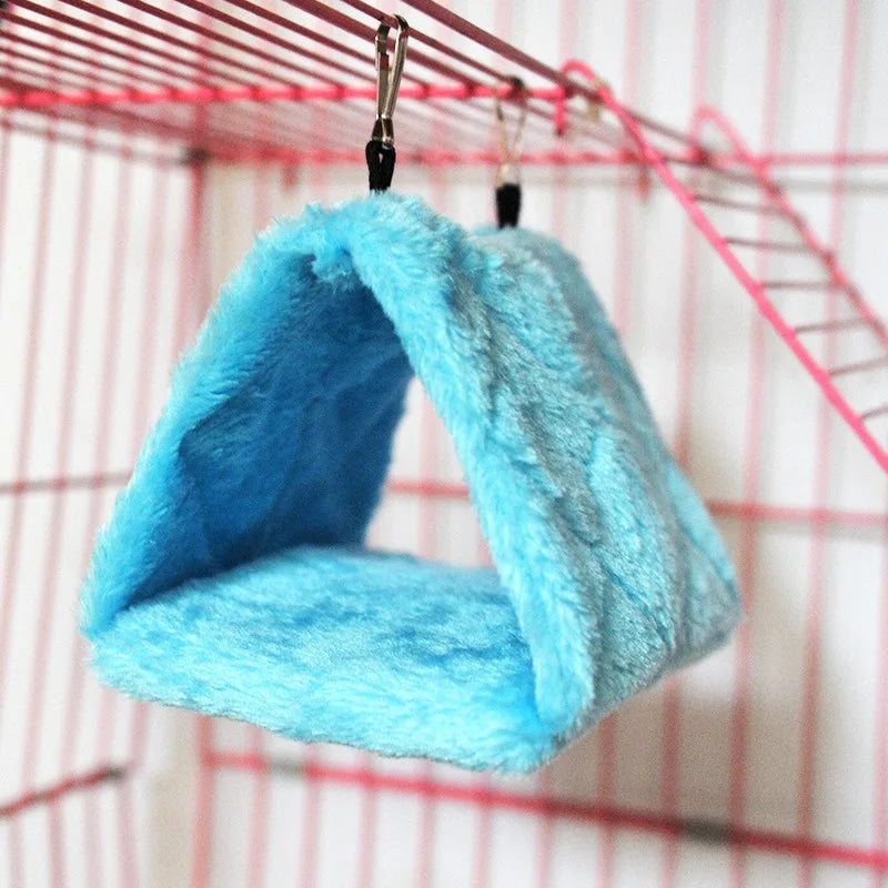 Plush Hanging Bird Tent Cozy Winter Nest