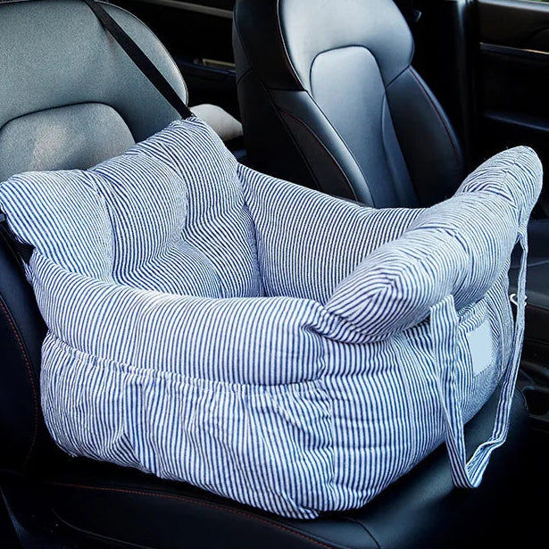 Portable Anti-Slip Dog Car Seat Bed with Safety Belt