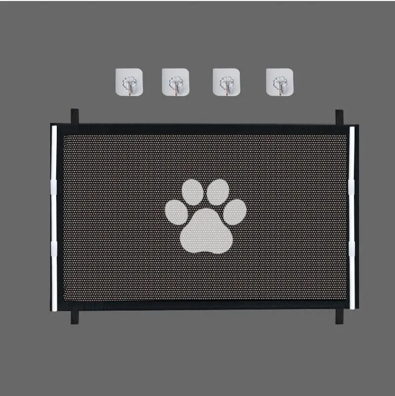 Portable Mesh Pet Safety Barrier Gate
