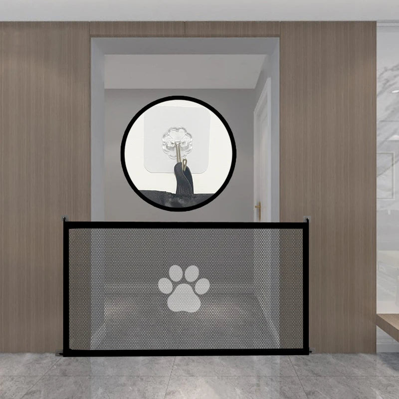 Portable Mesh Pet Safety Barrier Gate