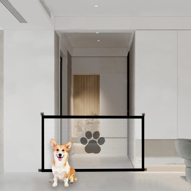 Portable Mesh Pet Safety Barrier Gate