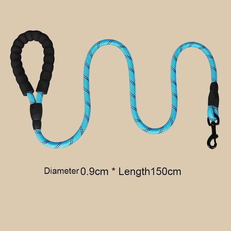 Reflective Pet Leash with Comfortable Padded Handle