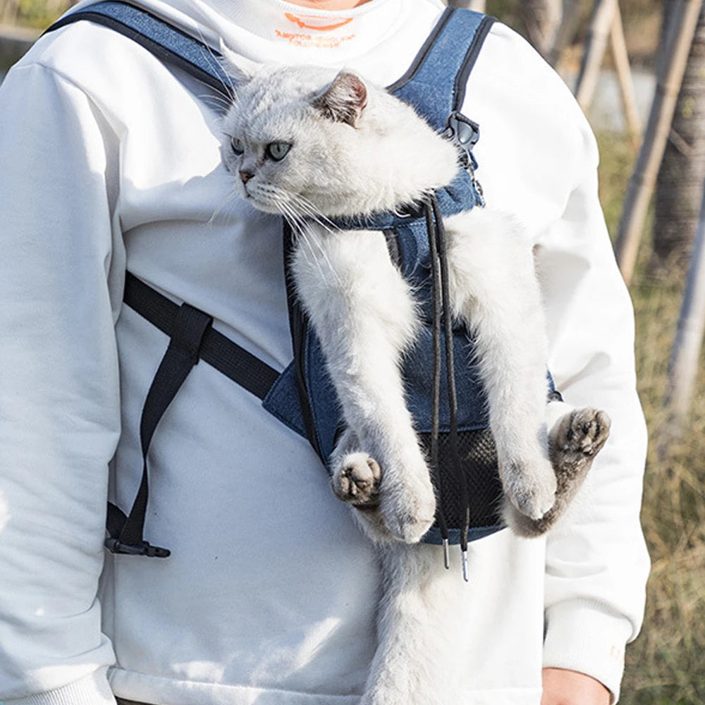 Adjustable Cat and Puppy Travel Carrier Bag