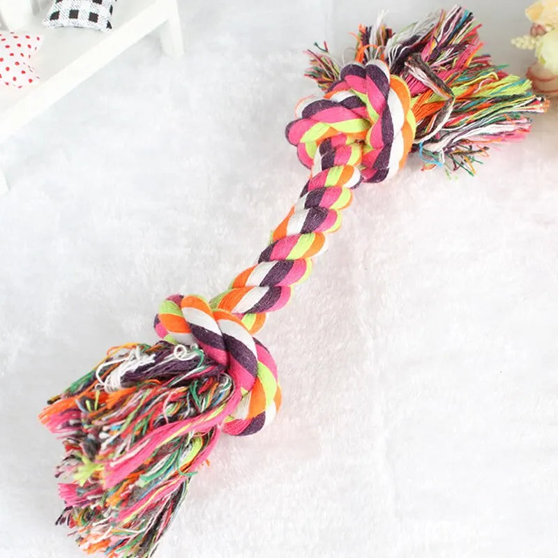 Bite-Resistant Cotton Rope Knot Chew Toy