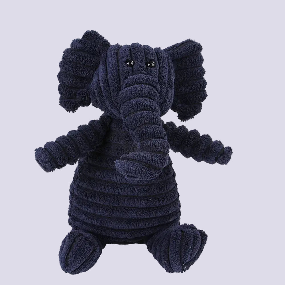 Corduroy Plush Squeaky Animal Dog Toy