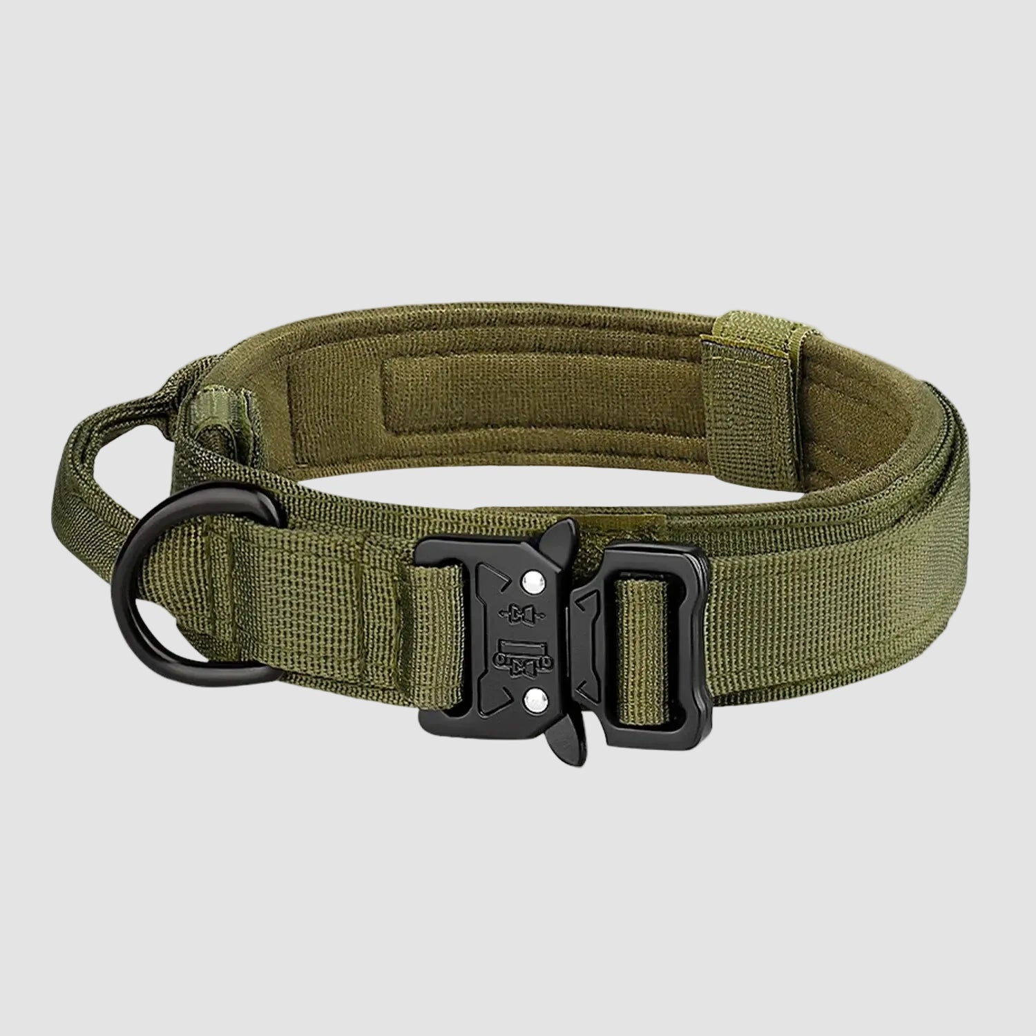 Tactical Metal Buckle Breathable Dog Collar