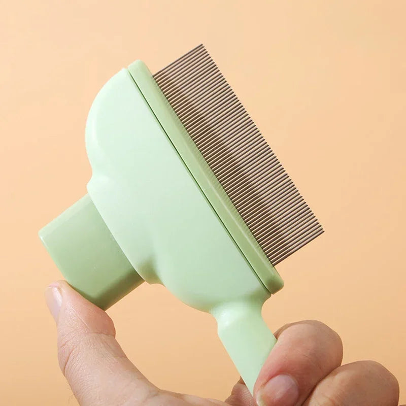 Self-Cleaning Pet Grooming Comb for Cats & Dogs
