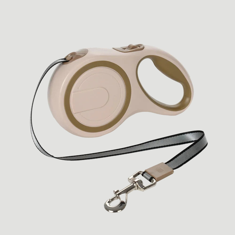 Extendable and Retractable Dog Strap Leash