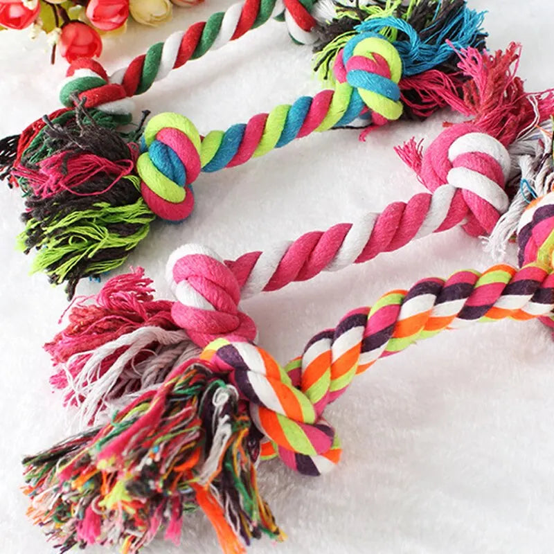 Bite-Resistant Cotton Rope Knot Chew Toy