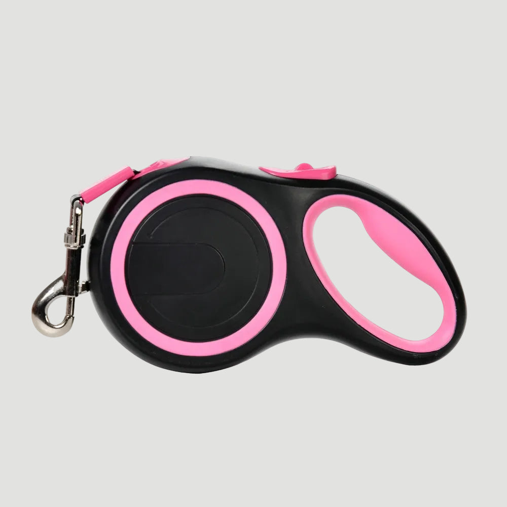 Extendable and Retractable Dog Strap Leash