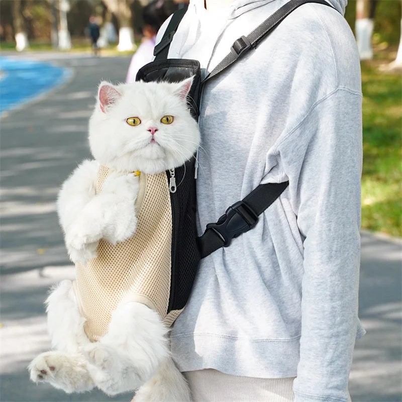 Adjustable Cat and Puppy Travel Carrier Bag