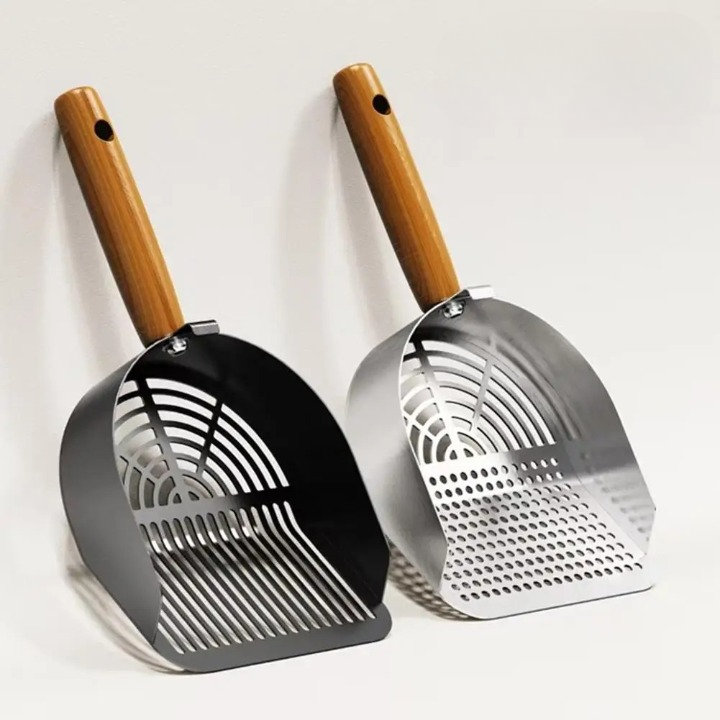 Long Handle Pet Waste Shovel and Litter Scoop