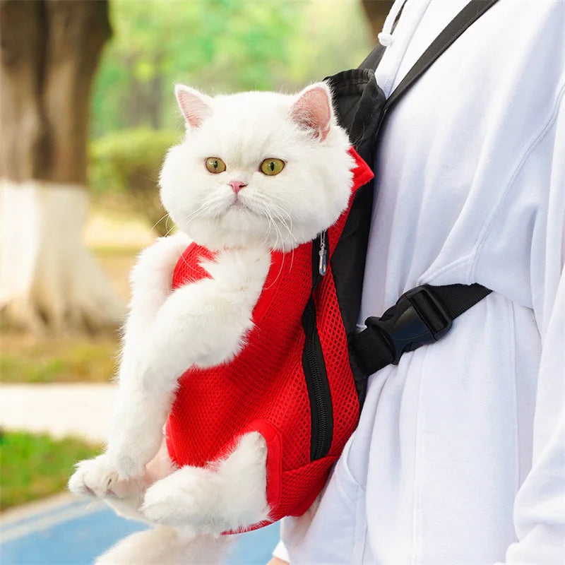 Adjustable Cat and Puppy Travel Carrier Bag