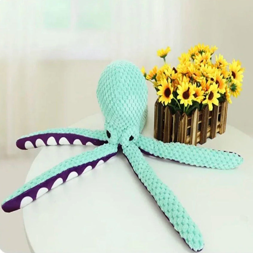 Pet Plush Interactive Octopus Companion Toy