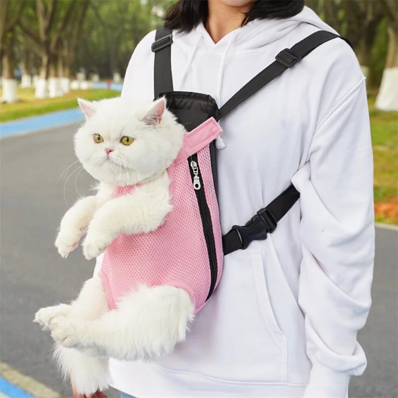Adjustable Cat and Puppy Travel Carrier Bag