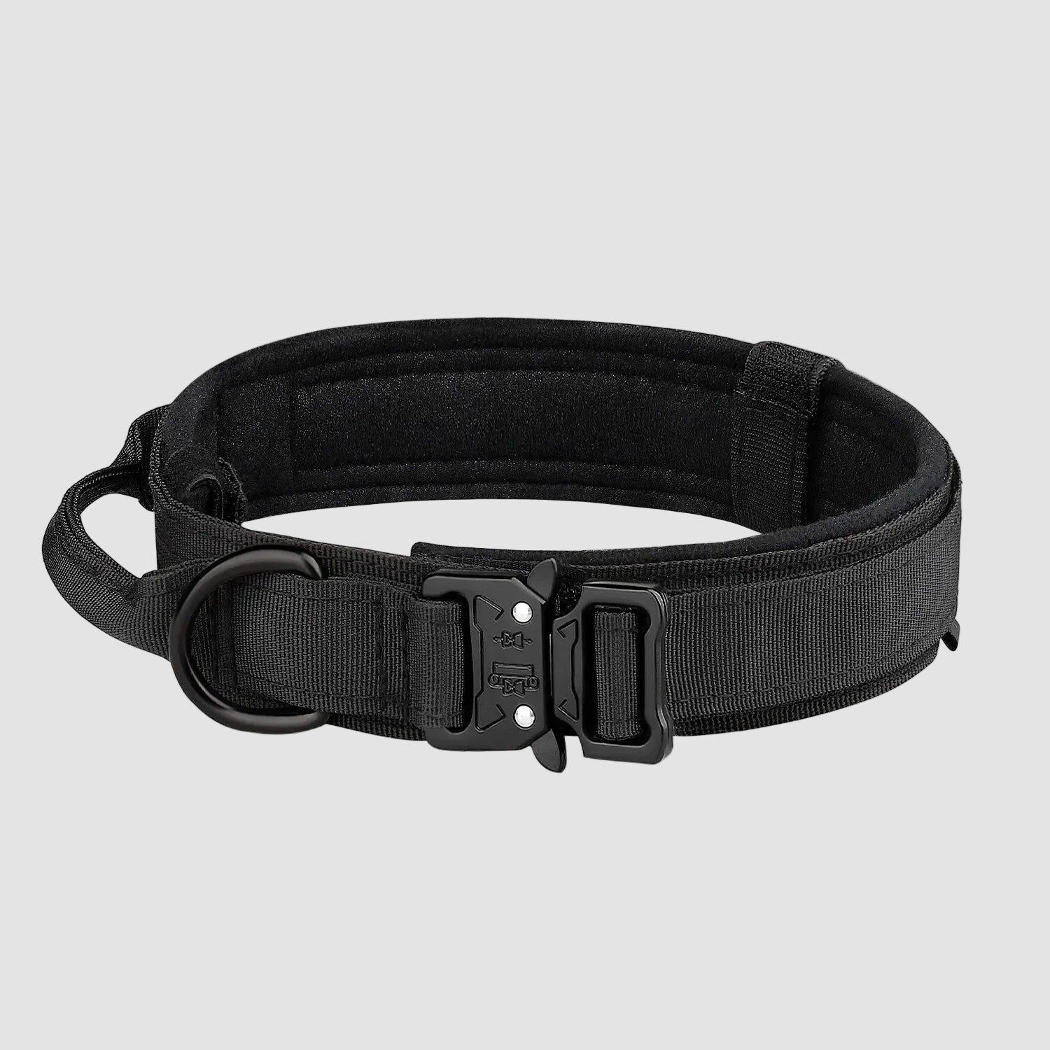 Tactical Metal Buckle Breathable Dog Collar