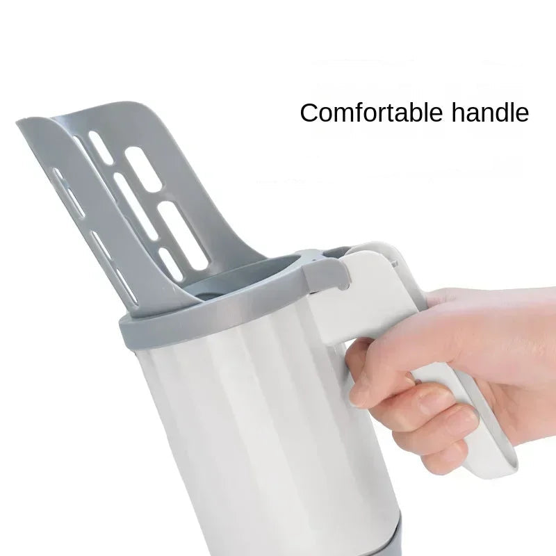 Self-Cleaning Cat Litter Scoop with Waste Bin And Refill Bags