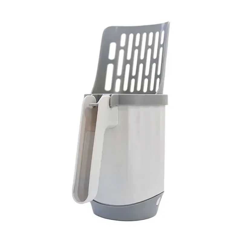 Self-Cleaning Cat Litter Scoop with Waste Bin And Refill Bags