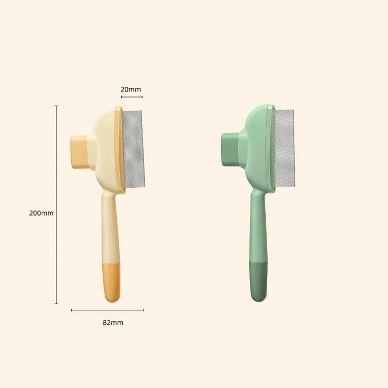 Self-Cleaning Pet Grooming Comb for Cats & Dogs