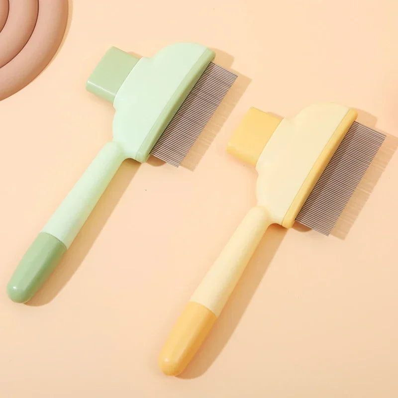 Self-Cleaning Pet Grooming Comb for Cats & Dogs