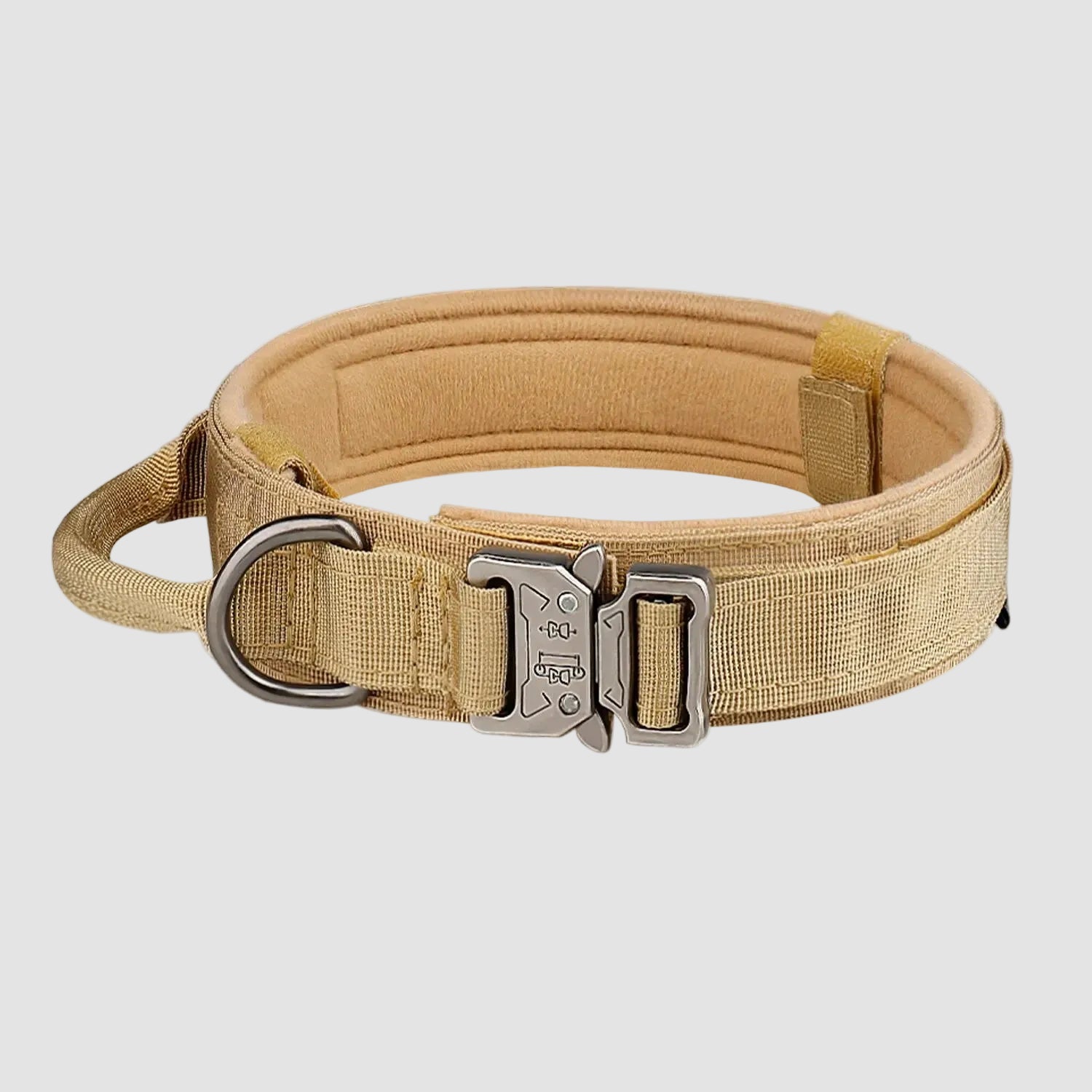 Tactical Metal Buckle Breathable Dog Collar