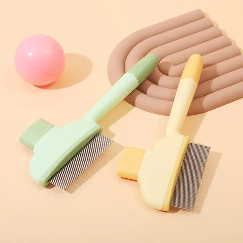 Self-Cleaning Pet Grooming Comb for Cats & Dogs