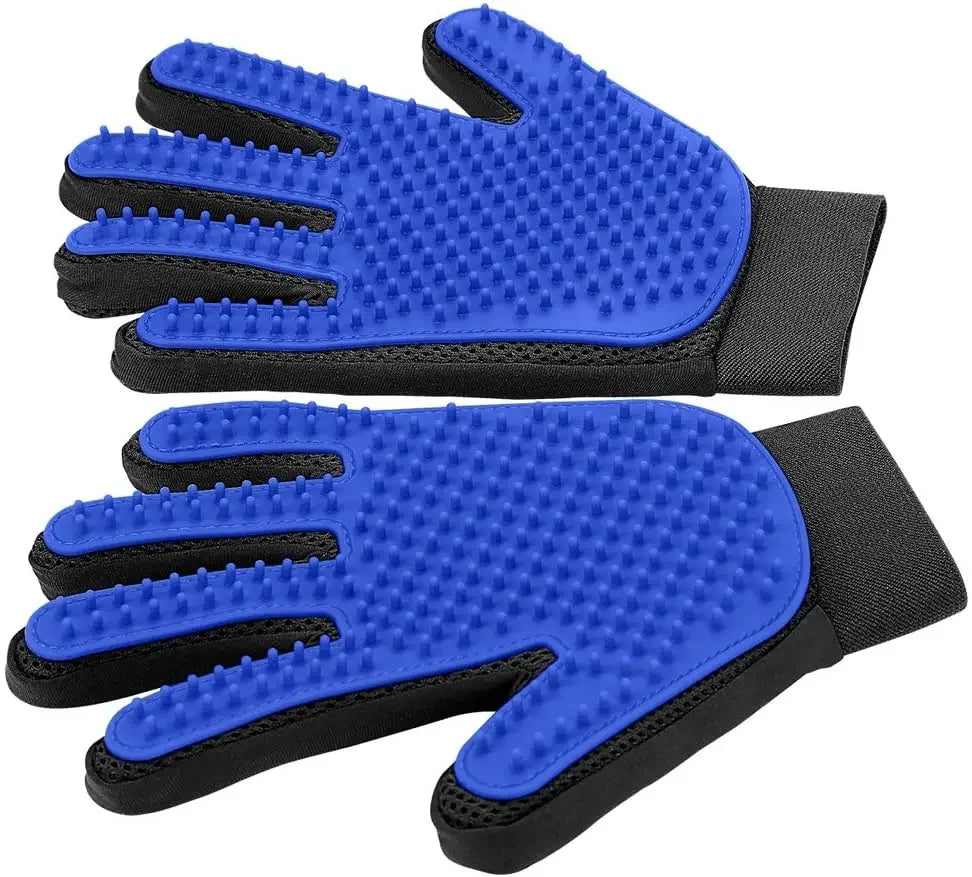 Gentle and Efficient Pet Grooming and Hair Removal Glove