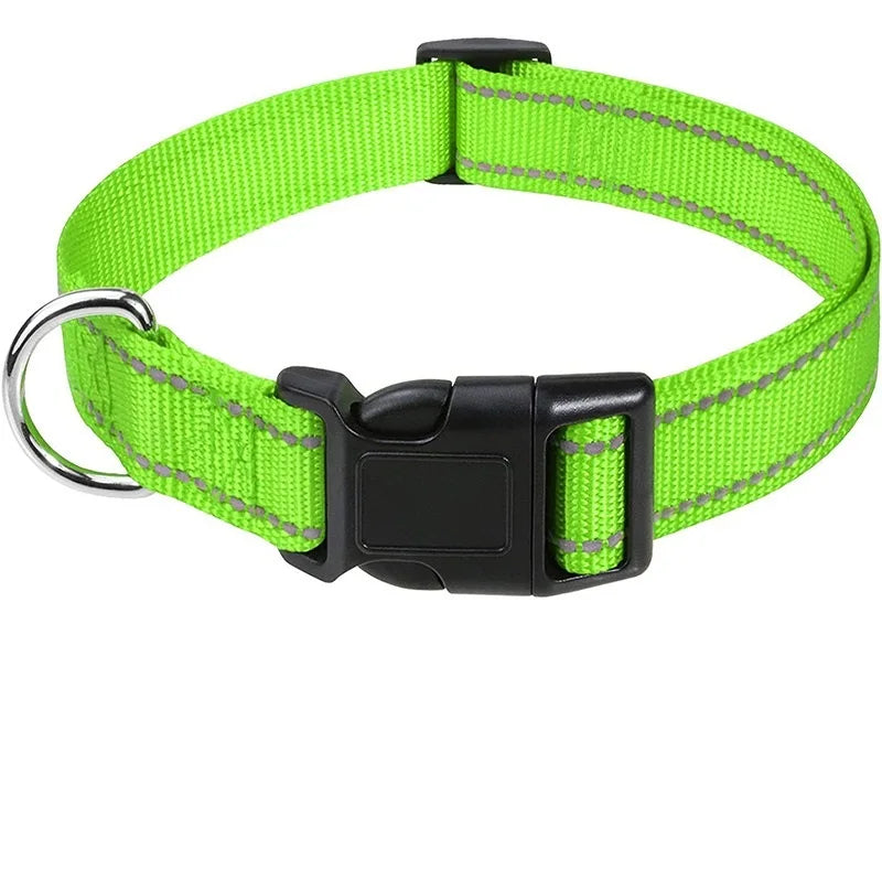 Simple Comfortable Nylon Collar for Dogs and Cats