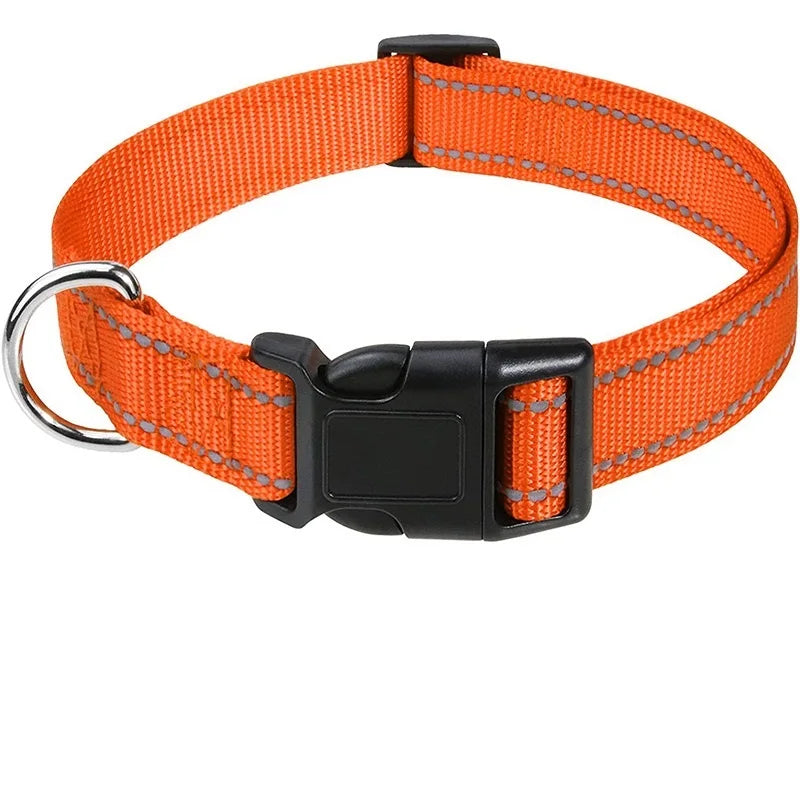 Simple Comfortable Nylon Collar for Dogs and Cats