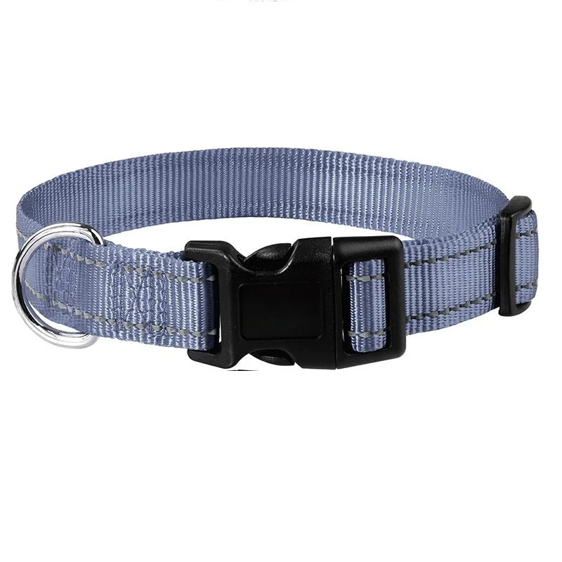 Simple Comfortable Nylon Collar for Dogs and Cats