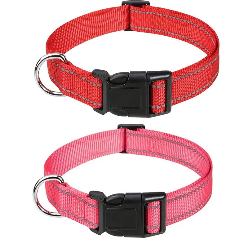 Simple Comfortable Nylon Collar for Dogs and Cats