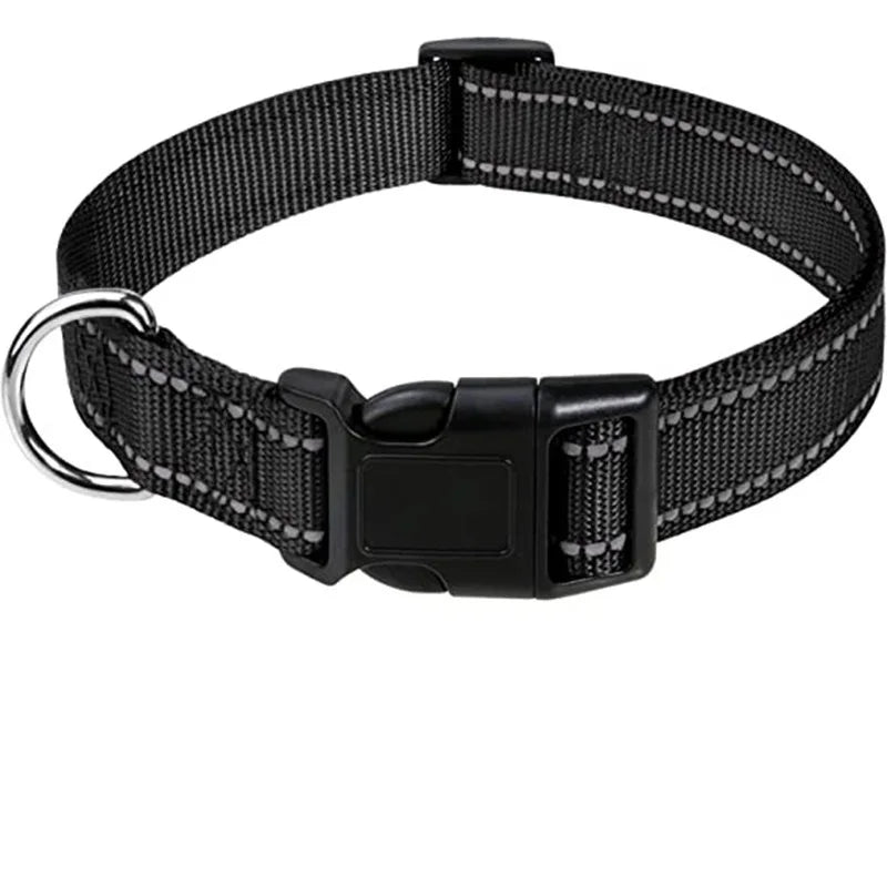 Simple Comfortable Nylon Collar for Dogs and Cats