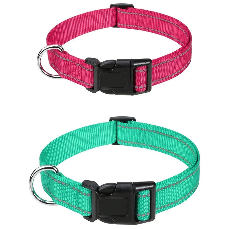 Simple Comfortable Nylon Collar for Dogs and Cats