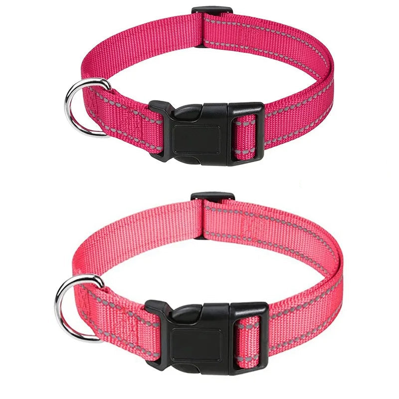 Simple Comfortable Nylon Collar for Dogs and Cats