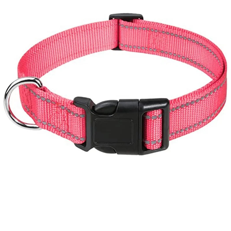 Simple Comfortable Nylon Collar for Dogs and Cats