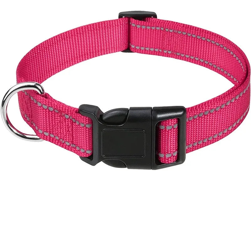 Simple Comfortable Nylon Collar for Dogs and Cats