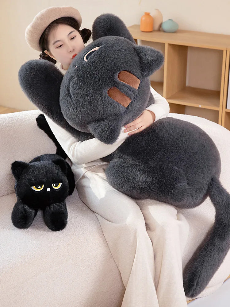 Soft and Plush Cat Design Big Pillow Cushion
