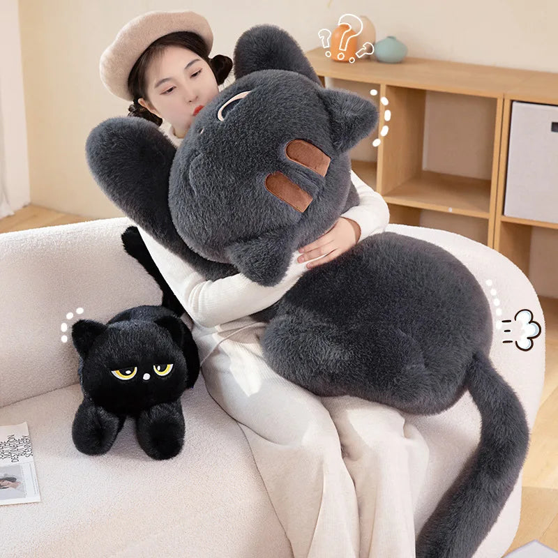 Soft and Plush Cat Design Big Pillow Cushion