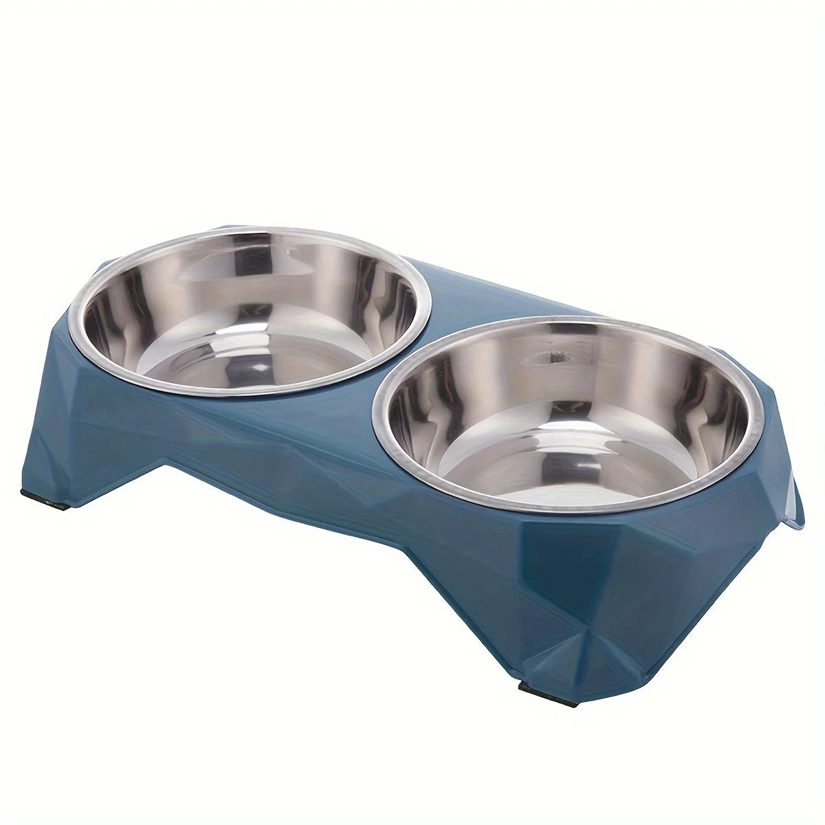 Stainless Steel Non-slip Pet Double Feeder Bowl