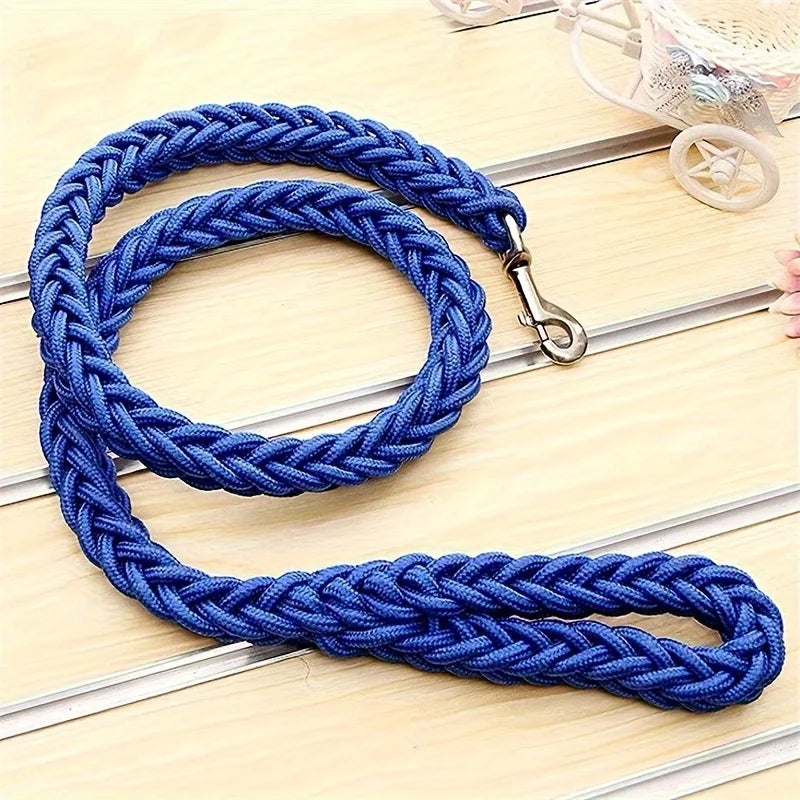 Strong Durable Braided Training and Walking Dog Leash